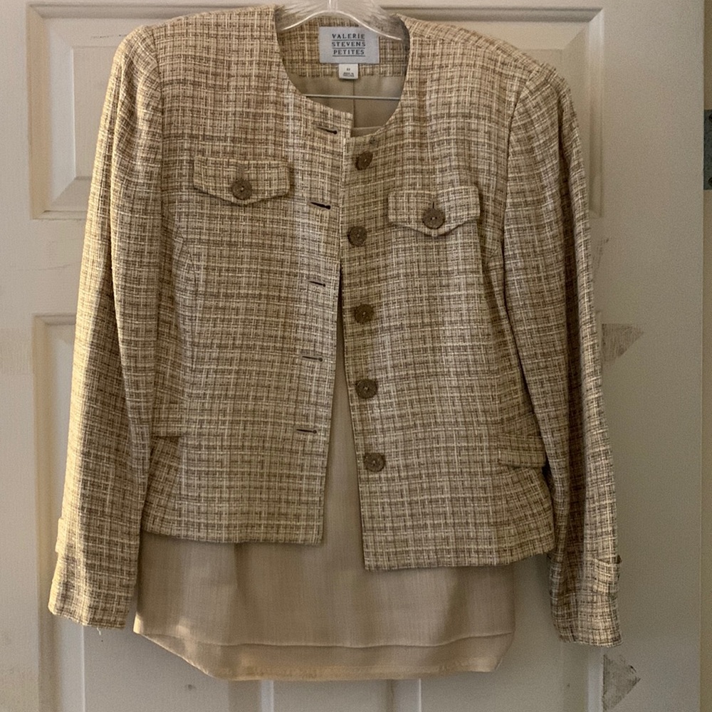 4P 2 piece suit set